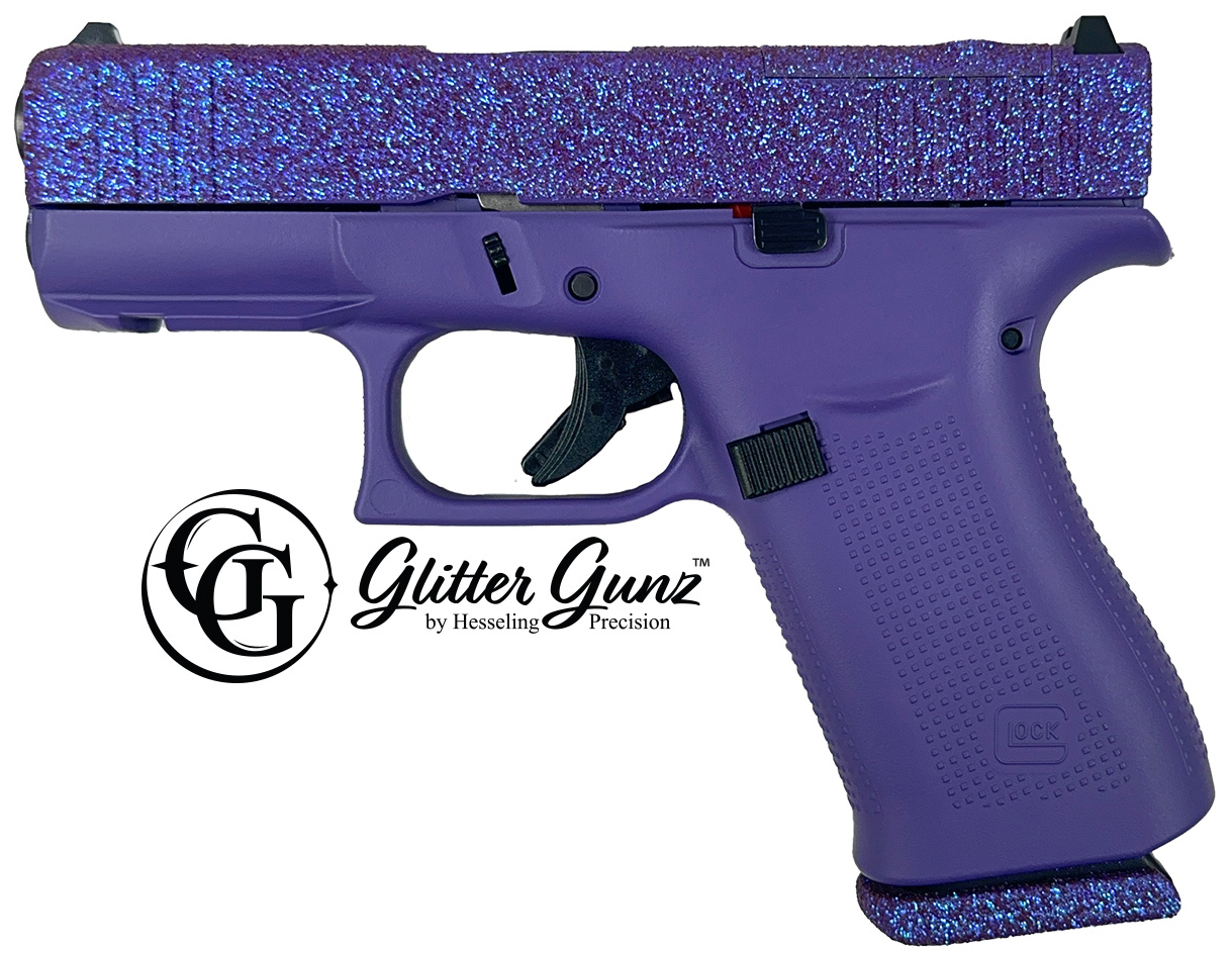 GLOCK 43X MOS 9MM GLITTER GUNZ VODOO - Pistols